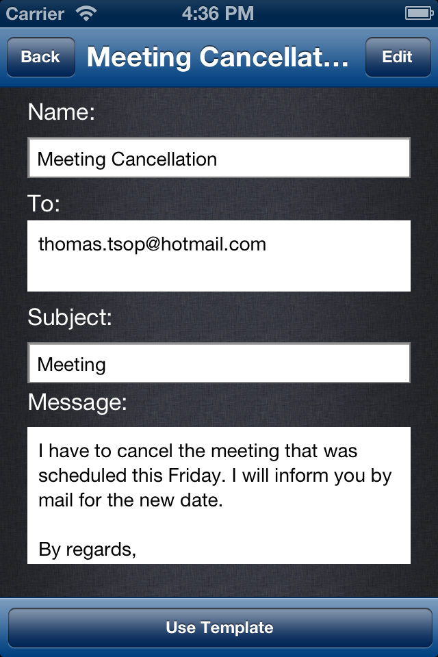 Email Templates